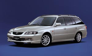 Capella Wagon -- a four-wheel-drive 2.5-liter V6 