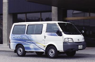 New Diesel Engine 'Bongo Van' (test model)