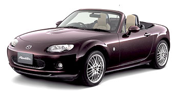 Mazda Roadster Blaze Edition (soft-top RS model with six-speed manual transmission)
