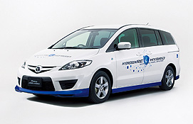 New Mazda5 Hydrogen RE Hybrid