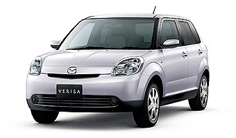 Mazda Verisa C (Lilac Silver Metallic exterior body color)