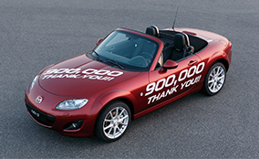 900,000th Mazda MX-5 to Set New Guinness World Record