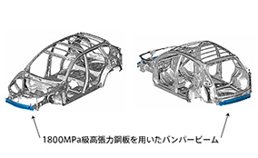 Mazda First Automaker to use 1,800 MPa Ultra-High Tensile Steel