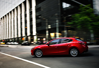 All-new Mazda3 5-door Hatchback Side (North American Specification)