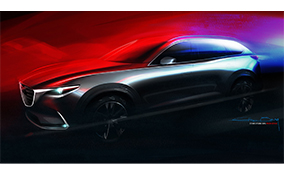 Mazda to Unveil All-New CX-9 Three-Row Midsize Crossover SUV at Los Angeles Auto Show