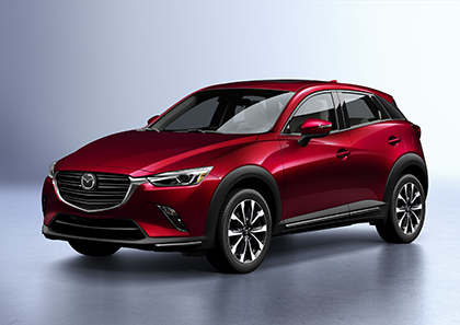 Exterior and interior of the updated Mazda CX-3 (North American specifications) 