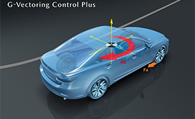 Mazda Announces G-Vectoring Control Plus<br />to Improve Vehicle Handling
