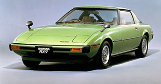 Starts selling RX-7 (known as Savanna RX-7 in Japan)