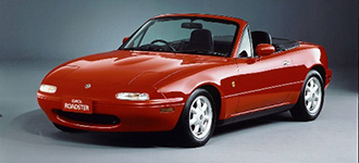 Introduces MX-5 (known as Eunos Roadster in Japan)