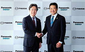 Panasonic Energy and Mazda to Begin Preparation for <br>Supply of Automotive Lithium-ion Batteries [PDF format]