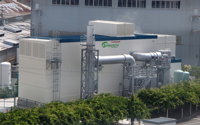 Mazda considers introducing a gas cogeneration system (Photo: Kawasaki Heavy Industries, Ltd. Kobe Plant Power Center No. 3) 