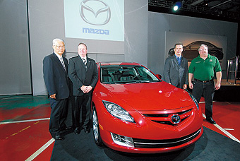 AAIで北米向け新型Mazda6の生産を開始