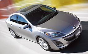 マツダ、ロサンゼルス・モーターショーに新型「Mazda3」セダンを出品