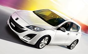 マツダ、ジュネーブモーターショーに新型「Mazda3」i-stop搭載モデルと新型「Mazda3 MPS」を出品