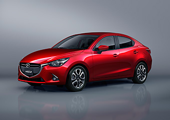 新型「Mazda2」セダン