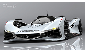 マツダ、ゲームタイトル専用バーチャルスポーツカー「マツダ LM55 ビジョン グランツーリスモ」を公開