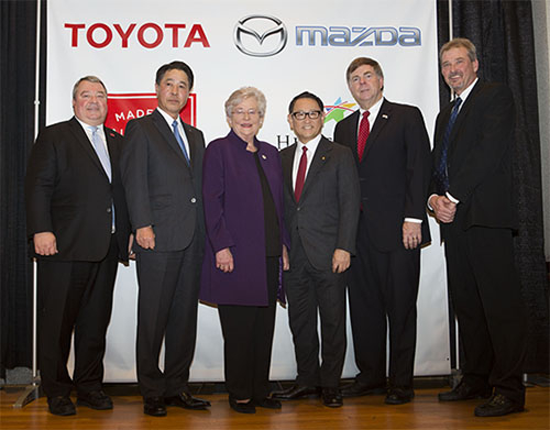 マツダとトヨタ、米国アラバマ州に合弁新工場を建設