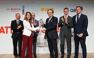 ｢Q Global Tech Award｣受賞式（Source:Quattroruote Day）
