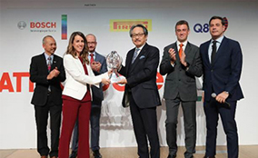次世代ガソリンエンジン「SKYACTIV-X」がイタリアにて｢Q Global Tech Award｣を受賞
