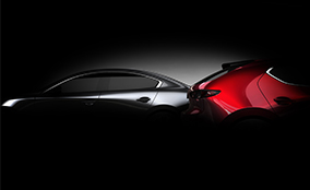 マツダ、ロサンゼルス自動車ショーにて新型「Mazda3」を世界初公開