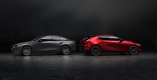 新型「Mazda3」（北米仕様車）