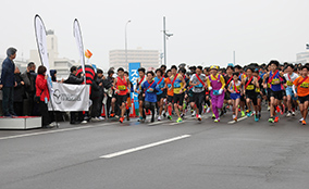 「第33回愛情防府マツダ駅伝競走大会」と<br>「第61回マツダ駅伝大会」を開催