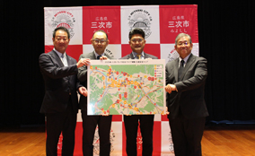 「タテシナ会議」高齢者安全運転支援分科会、<br>広島県三次市で「健康×安全ドライビングフェスタ」を開催 [PDF形式]