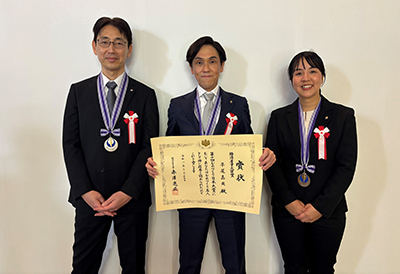 ものづくり日本大賞を受賞した開発メンバー