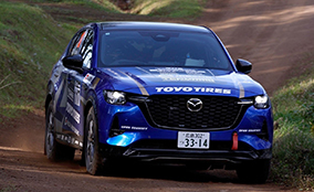 マジック、TOYO TIRE、マツダの3社、<br>クロスカントリーラリー「XCRスプリントカップ北海道」に<br>「MAZDA CX-60」で参戦